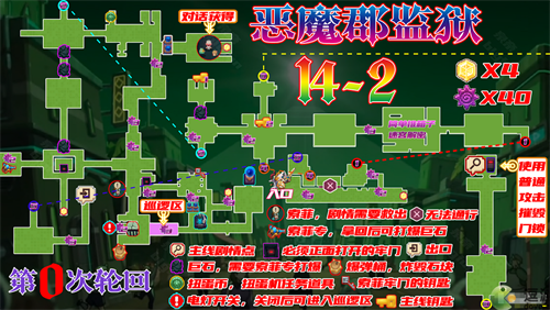 坎公骑冠剑14-2怎么过