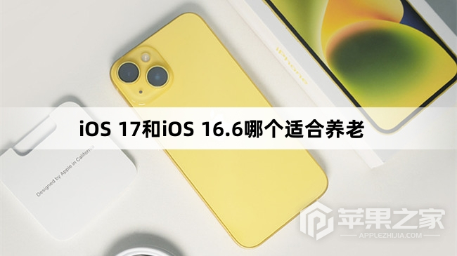 iOS 17和iOS 16.6哪个比较适合养老