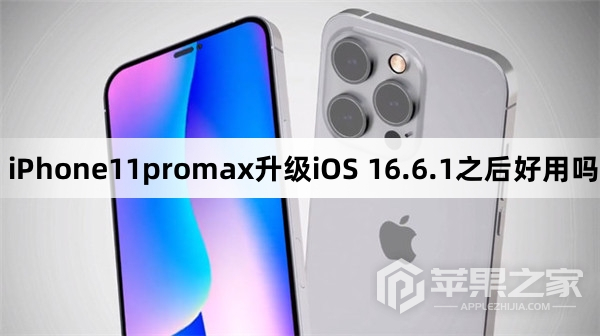 iPhone11promax升级iOS 16.6.1之后好用吗