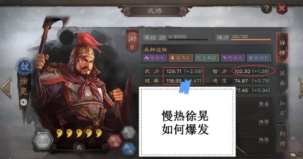 三国志战略版徐晃反击盾怎么玩