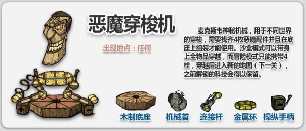 饥荒如何开启冒险模式 零件如何收集