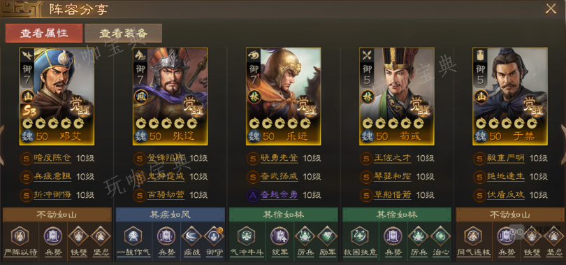 《三国志战棋版》S4哪些阵容适合升御 S4英雄阵容升御推荐图片3