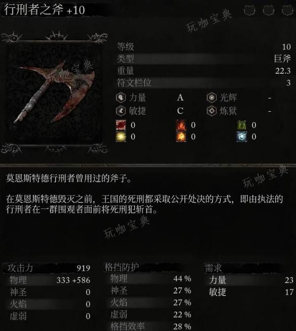 《堕落之主》武器 行刑者之斧介绍