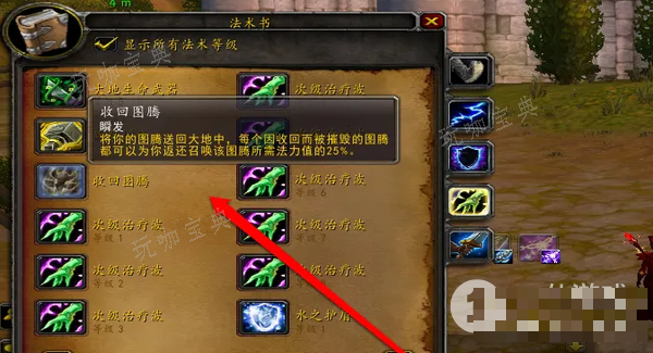 魔兽世界乌龟服回收图腾怎么做