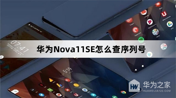 华为Nova11SE如何查序列号