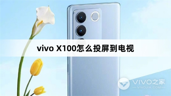 vivo X100怎么投屏到电视