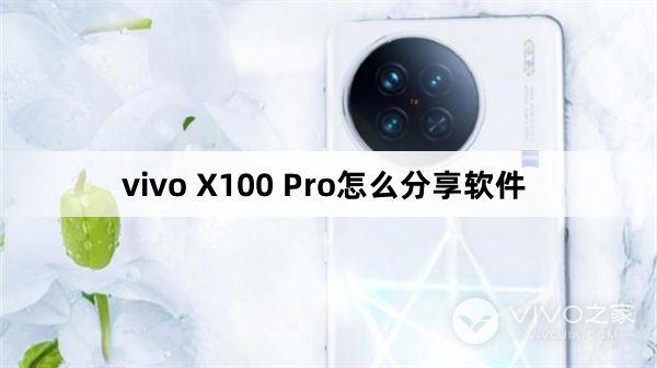 vivo X100 Pro如何分享软件