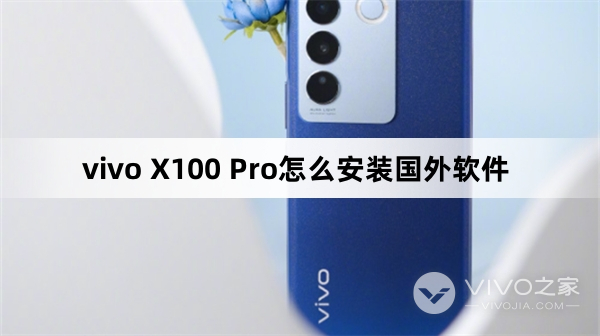 vivo X100 Pro怎么安装国外软件