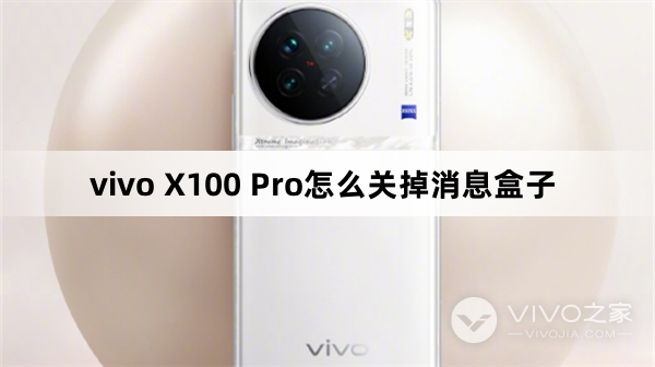 vivo X100 Pro怎么关掉消息盒子