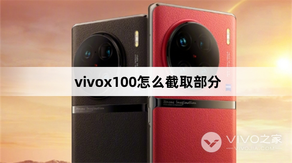 vivox100如何截取部分