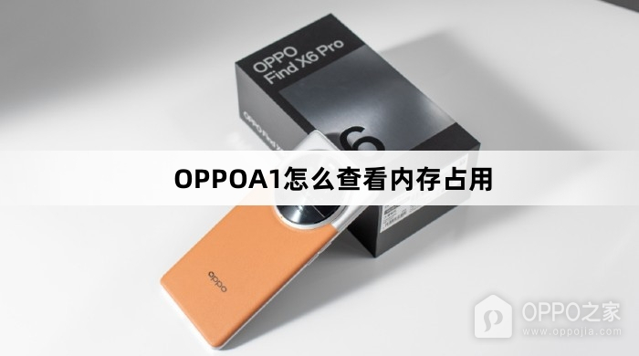 OPPOA1如何查看内存占用