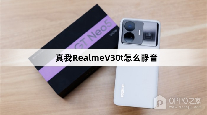 真我RealmeV30t如何静音