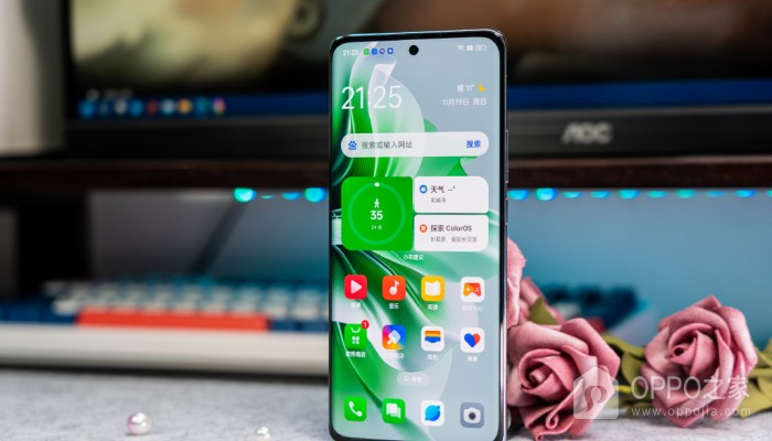 OPPOReno11Pro如何设置桌面时间