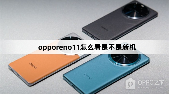 opporeno11如何看是不是新机