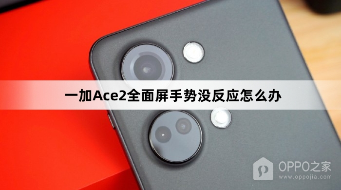 一加Ace 2全面屏手势没反应的解决方法