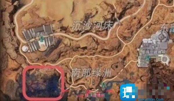 《星球重启》异晶山谷位置一览