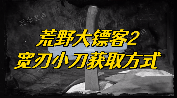 《荒野大镖客2》宽刃小刀获取方式