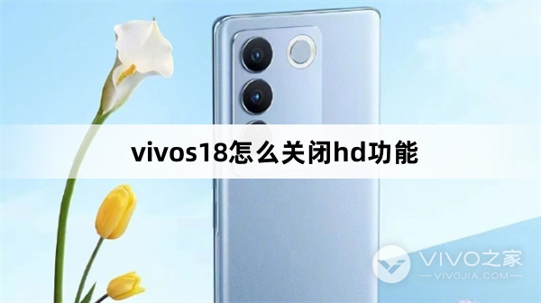 vivos18怎么关闭hd功能