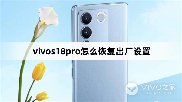 vivos18pro如何恢复出厂设置