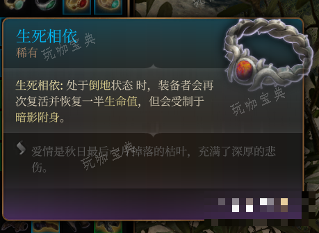 《博德之门3》生死相依 稀有介绍