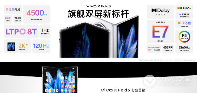 vivo X Fold3支持可变光圈吗？